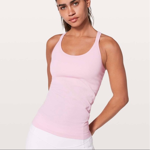 pink lululemon tank top